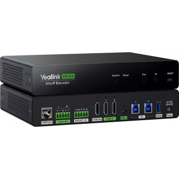 AVoIP Encoder-Transmitter Yealink EN300 — hochwertige Audioübertragung, geringe Latenz