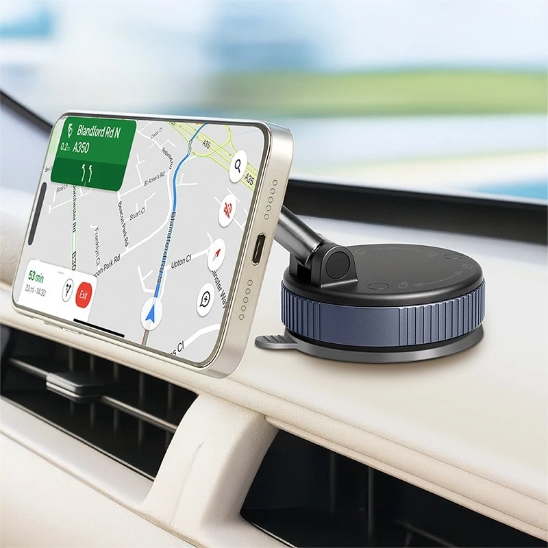 Magnetischer Smartphone-Halter mit Vakuumsaugnapf