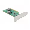 DeLOCK PCI Express 4.0 x8 Karte auf 2 x interne SFF-8654 4i NVMe Low Profile