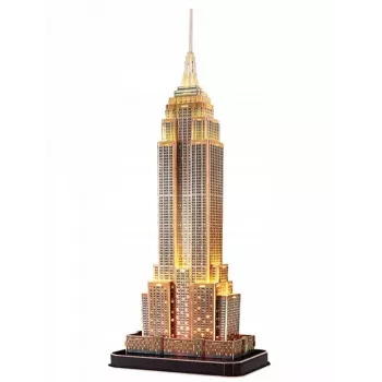 Empire State Building - leuchtendes 3D-Puzzle mit 37 Teilen
