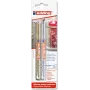 Marker-Set Edding e-751, Rundspitze, metallic Gold und Silber, 2er-Pack