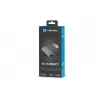 USB-Hub NATEC Cricket USB 3.2 Gen 1 Typ-A mit RJ-45 Ethernet 1000 Mbit/s, Aluminiumgehäuse, schwarz