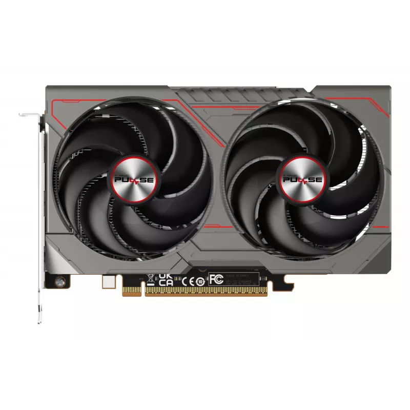 Grafikkarte Sapphire Radeon RX 9060 XT – 8 GB GDDR6, 128-Bit, PCIe x16 5.0, Dual-Fan-Kühlung