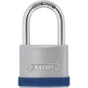 Konventionelles Vorhängeschloss ABUS Silver Rock 5 Schlüsselschloss Blau Silber