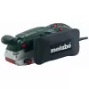 Metabo BAE 75. Bandschleifer, Staubbehälter Typ Vakuumbeutel. Leistung 1010 W, Gewicht 4,7 kg, Größe der Schleifplatte (BxT) 75 x 533 mm, Spannsystem