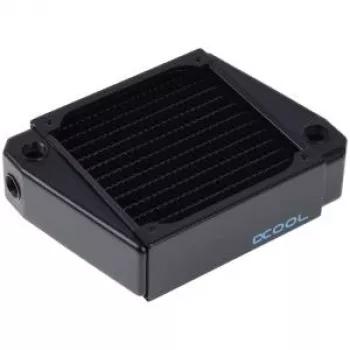 Alphacool NexXxos XT45 - Radiator-Block - Kupfer - Edelstahl - Schwarz - 1/4 - 1,5 bar - 12 cm (14232)