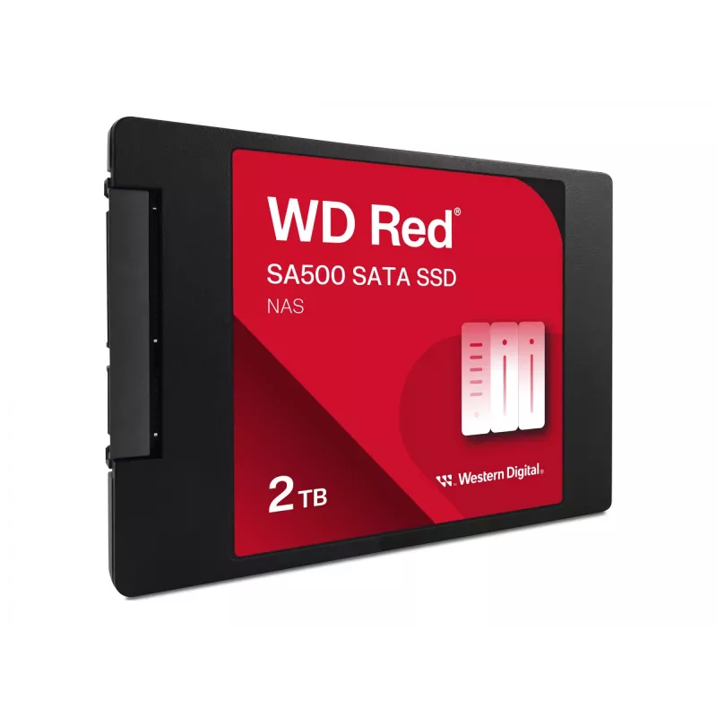 SSD-Laufwerk Western Digital Red SA500 2TB 2,5 Zoll SATA III, 3D-NAND, NAS
