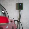Elektrofahrzeug-Ladestation Grün Cell EV14 22 kW Schwarz Aluminium Wand