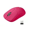 Logitech PRO X SUPERLIGHT Wireless Maus Magenta Maus (910-005957)