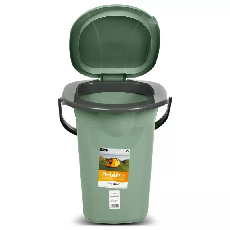 Tragbarer Toiletteneimer GreenBlue GB320GG — leichter tragbarer Toiletteneimer, Modell GB320GG