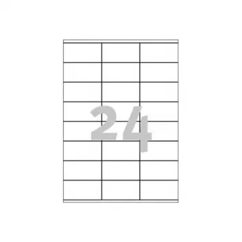 Avery Mehrzweck-Etiketten Laser Kopierer Inkjet 24 pro Blatt 70x36mm
