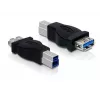 USB Adapter DeLOCK USB 3.0-B M zu USB 3.0-A FM 65179