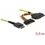 SAS-Kabel DeLOCK 85802 0,5 m 32 Gbit/s