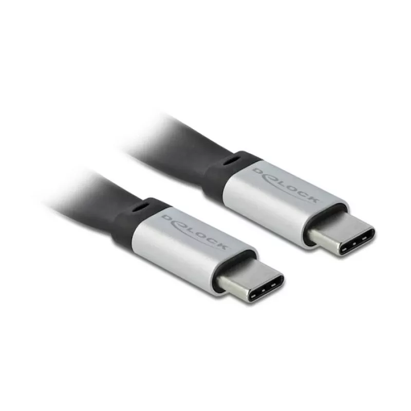 USB-Kabel DeLOCK 85926 USB 3.2 Gen 2 0,22 m USB C Schwarz Silber