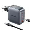 Vention Power Charger TZ-FETH0-EU 3× USB-C + 1× USB-A 100W, PD bis zu 30W pro C, Eingang 100–240V