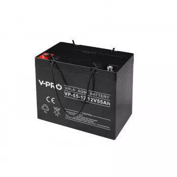 Batterie VIPER VPRO 12V 55Ah (versiegelte AGM) Modell 22725 für Backup- und USV-Anwendungen