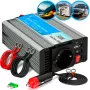 Auto-Spannungswandler Extralink OPIM-500W 12V, 500W modifizierter Sinus, Aluminiumgehäuse, aktive Kühlung