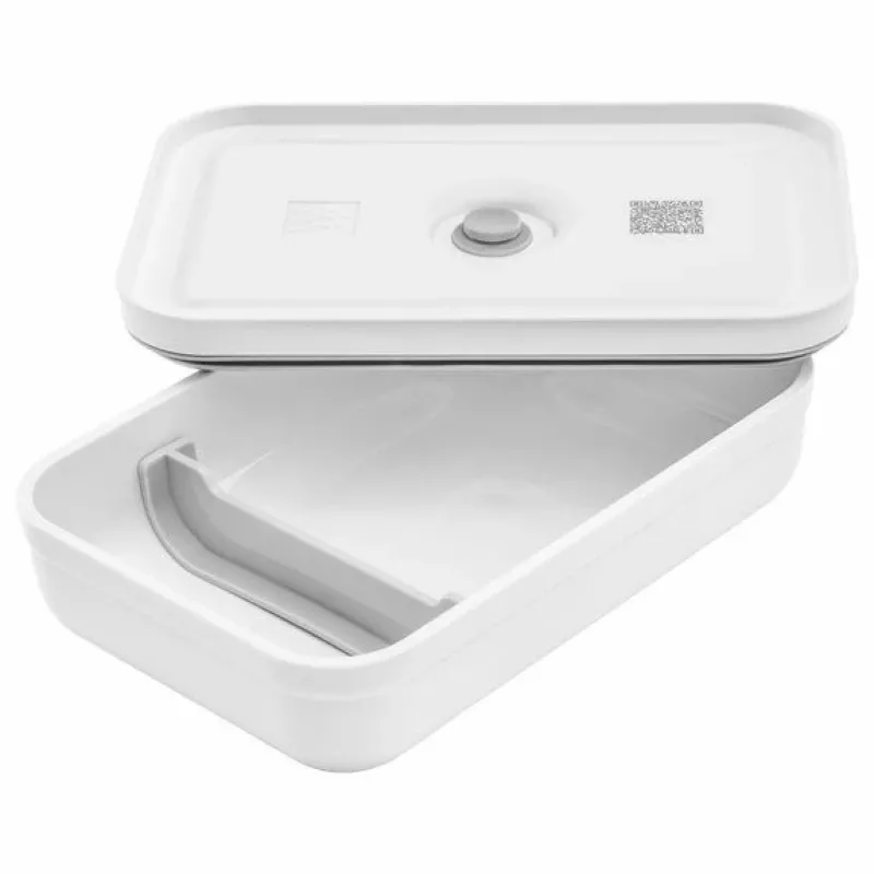Lunchcontainer ZWILLING FRESH & SAVE 1 l, Kunststoff mit Silikondichtung, grau/weiß