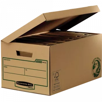 Fellowes 4472205 Aufbewahrungsbox Aufbewahrungsbox Schwarz, Braun Rechteckig Papier (4472205)
