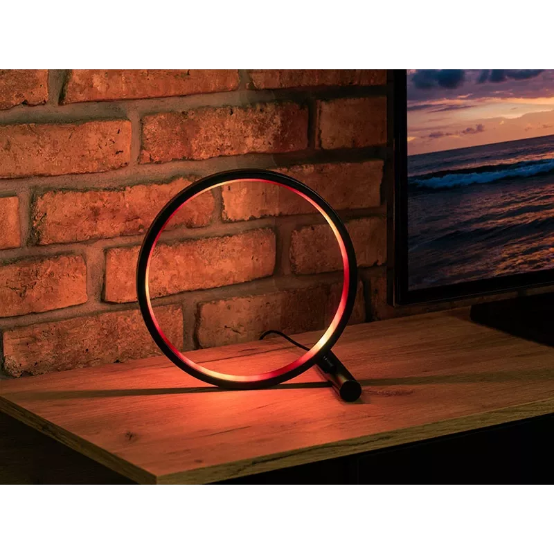 Tischleuchte TRACER Ambience Smart Circle LED RGB — dekorative intelligente LED-Kreis