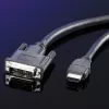 ROLINE Kabel DVI (18+1) ST - HDMI ST 1,0m (11.04.5519)