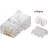 Microconnect KON505-50 Kabelverbinder RJ45 Transparent