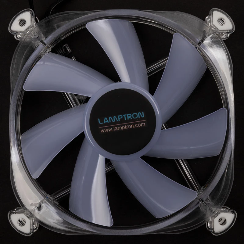 LAMPTRON Icecloud+ ARGB 120 mm Triple PWM-Lüfter-Kit - Schwarz