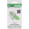 InLine 89988 Composite-Videokabel, 5 m, 3 x Cinch, schwarz