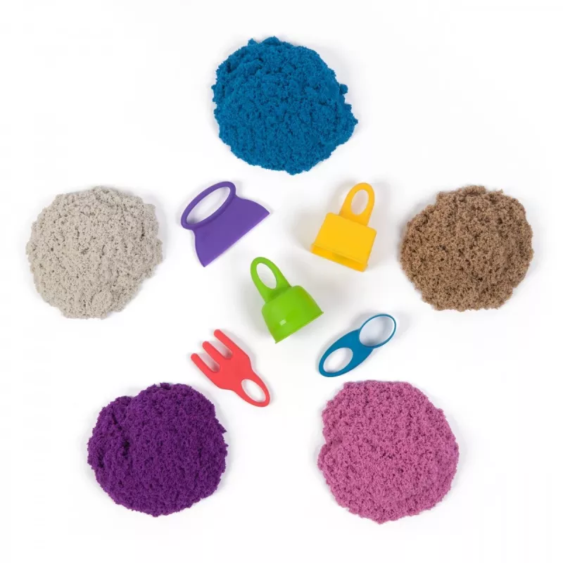 Kinetic Sand Castle Case - Lime Grün