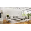 Activejet Classic einzelne Wandleuchte - IRMA Nickel E27 für das Wohnzimmer