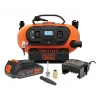 Black & Decker BDCINF18N-QS Luftkompressor 160 l/min AC/Zigarettenanzünder