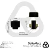 Thermal Grizzly DeltaMate Fitting ST16 Anschluss, schwarz — Montageadapter für ST16-Anschlüsse