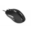 Kabelgebundene optische Maus IBOX Aurora A-1 — rechtshändig, 6 Tasten, 2400 DPI, USB Typ-A, LED-Beleuchtung, 1,8 m Kabel