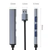 HUB-Adapter USB 3.0 4in1, 4x USB 3.0