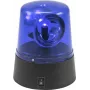 LED Mini-Polizeileuchte EUROLITE 50603660 blau – USB-wiederaufladbar, batteriebetrieben, kompaktes Warnsignal