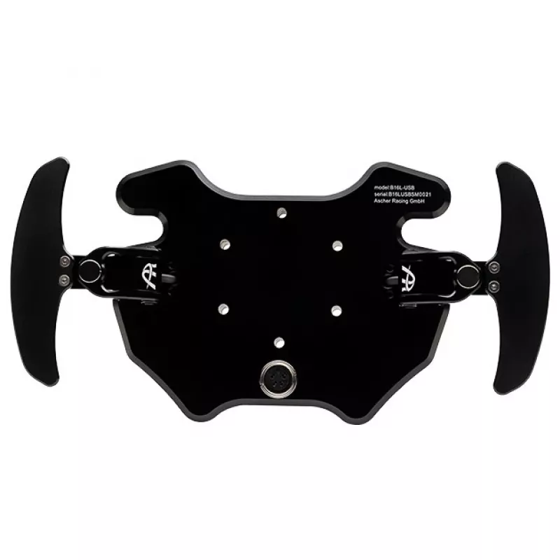Button-Platte Ascher Racing B16L-USB für Rennsimulatoren, 12 Eingänge, USB, hohe Kompatibilität