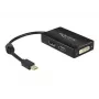 Kabel DeLOCK 0,16m DisplayPort HDMI DVI Mini DisplayPort