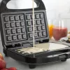 Doppel-Waffeleisen Progress EK5852PVDE – Doppelplatten, Antihaftbeschichtung, einstellbare Temperatur
