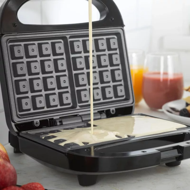 Doppel-Waffeleisen Progress EK5852PVDE – Doppelplatten, Antihaftbeschichtung, einstellbare Temperatur