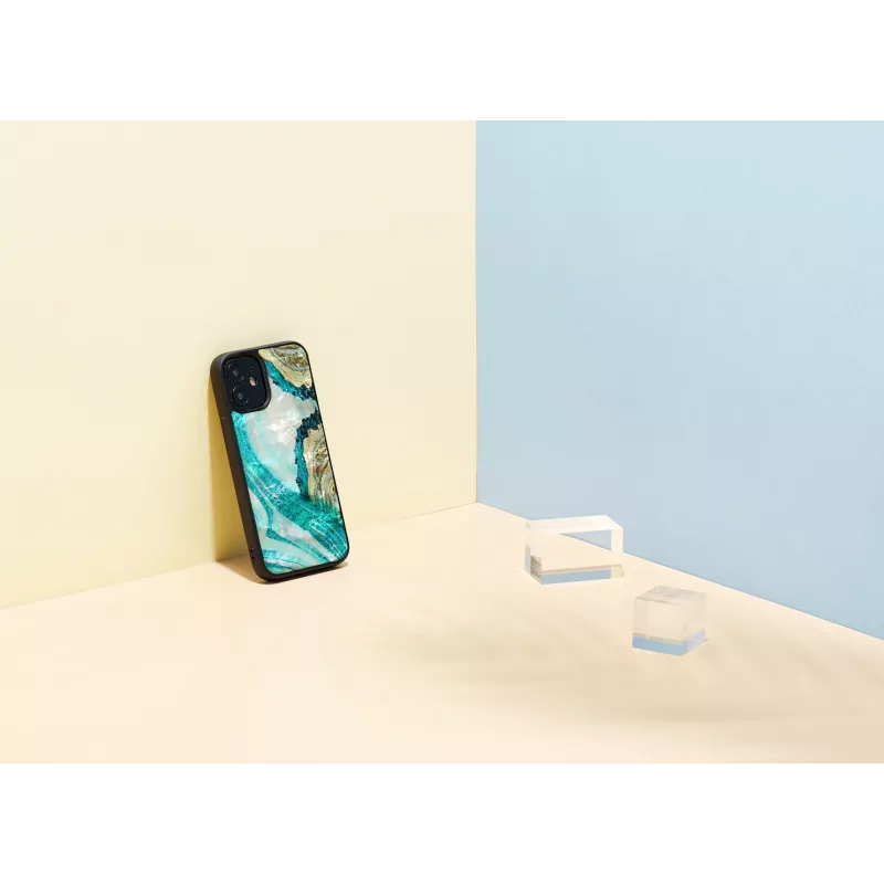 Schutzhülle iKins für Apple iPhone 12 mini — aqua agate