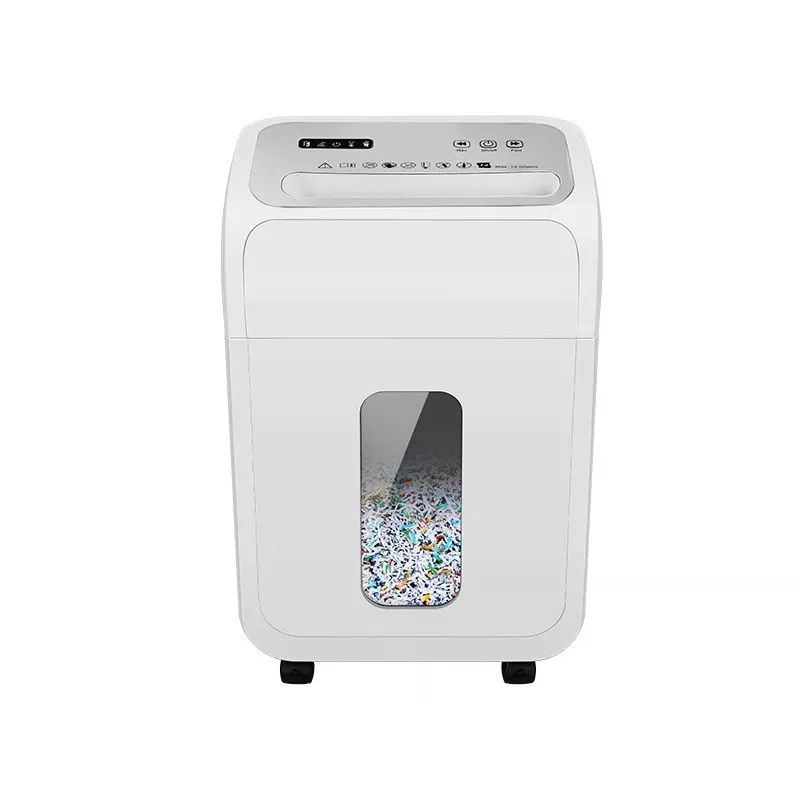 Bürodokumentenvernichter TRACER TRANIS47633 Weiß — 4x12 mm Kreuzschnitt, 14 Blatt Kapazität, 20 L Auffangbehälter