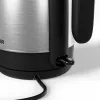 Elektrischer Wasserkocher Tristar WK-1348 — 2200 W, 1,7 l, Edelstahl, 360° drehbarer Sockel
