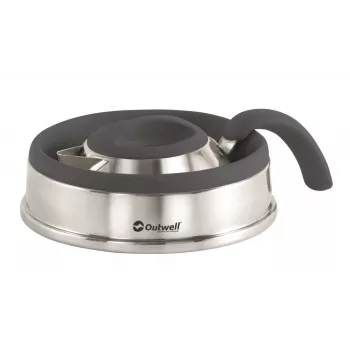Wasserkocher Outwell Collaps Kettle 1,5 l Silikon Edelstahl Navy Night – faltbarer Campingkessel