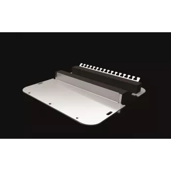 Kabeldurchführungsplatte Rittal 1182.080 Edelstahl 301x221 mm