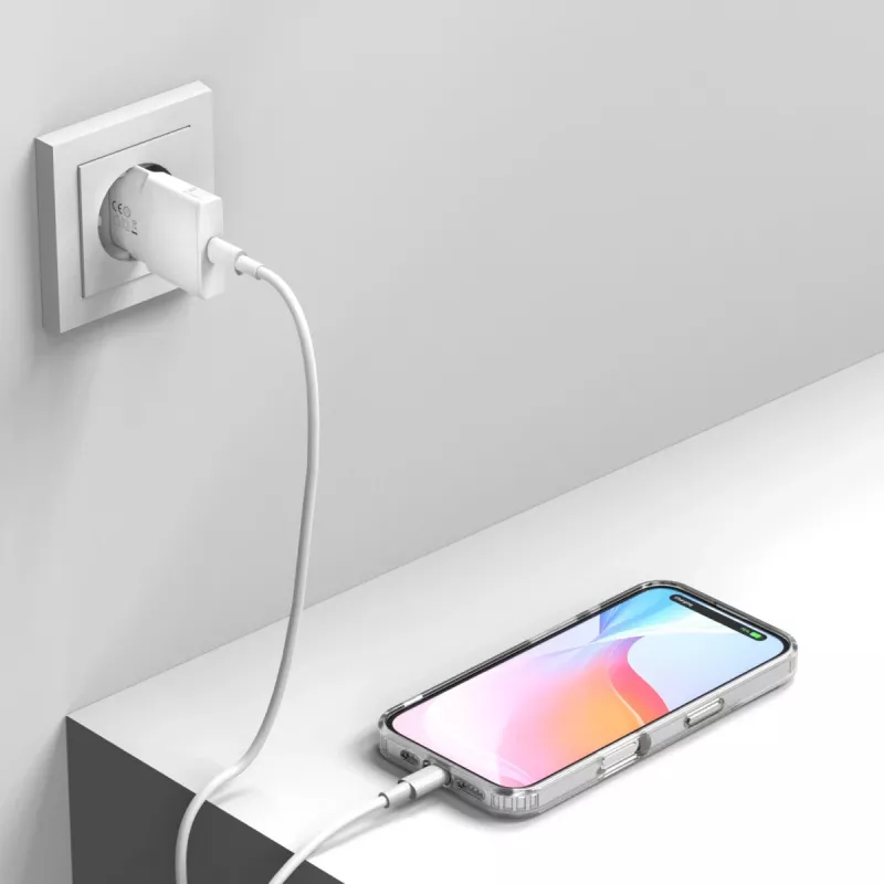 Indoor-Ladegerät 4smarts 541178 Transparent Weiß Schnellladung USB Type-C