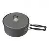 ESBIT PT1100HA Camping-Kochgeschirr – Aluminiumtopf 1,1 L, Ø14,8 cm, 227 g, schwarz