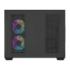 Computergehäuse DarkFlash B275 PRO (schwarz) mit 6 vorinstallierten Lüftern