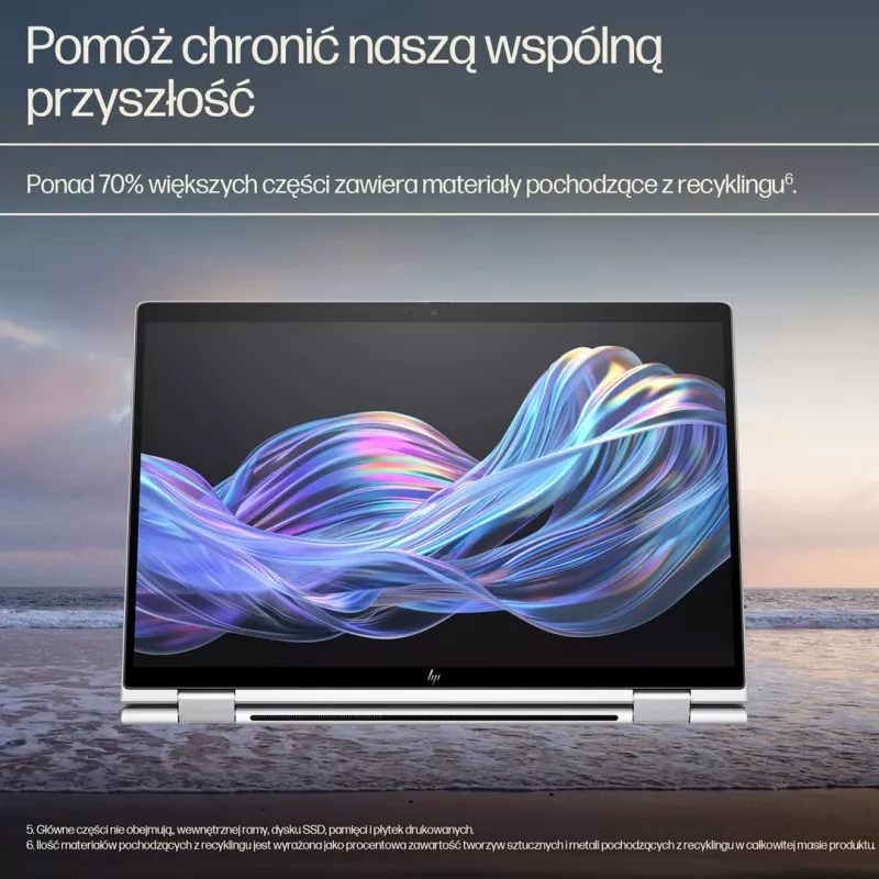 HP EliteBook X Flip G1i 14 Zoll Notebook Next Gen AI PC Copilot+ PC Hybrid (2in1) Touchscreen 512GB SSD Windows 11 Pro