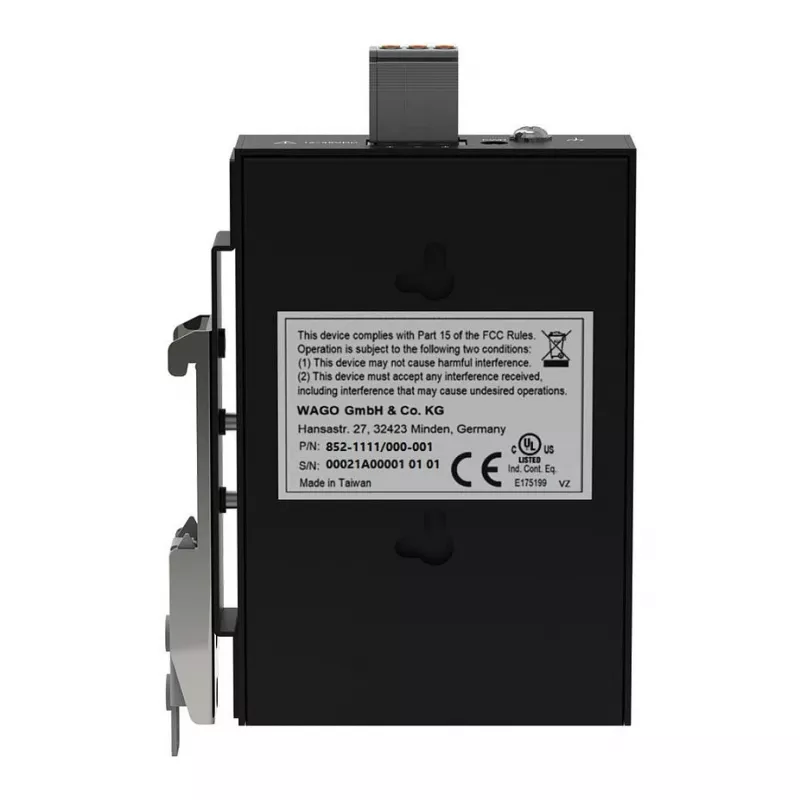 WAGO 852-1111/000-001 Industrial-ECO-Switch, 5 Ports 1000