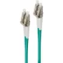 ALOGIC LCLC-0.5-OM4 Glasfaserkabel 0,5 m LC türkis (LCLC-0.5-OM4)
